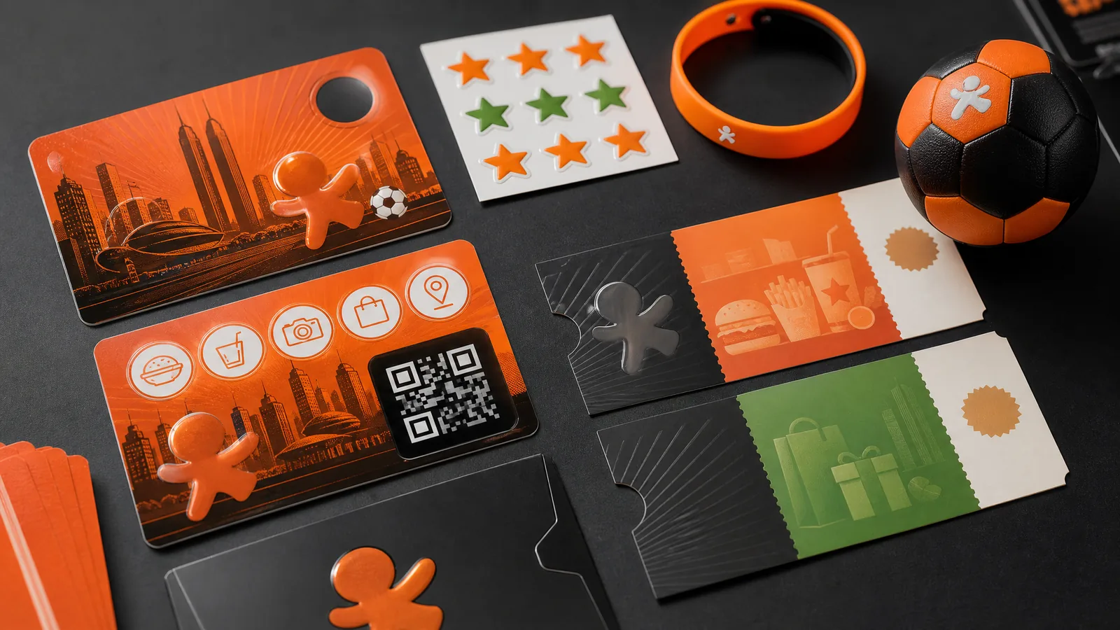 任务卡和券包物料